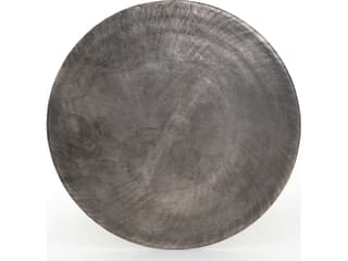 Four Hands Marlow Simone Round Metal Raw Antique Nickel Dining Table