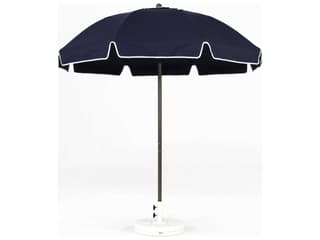Frankford Catalina Custom Fiberglass 7.5 Foot Octagon Manual Lift Patio Umbrella