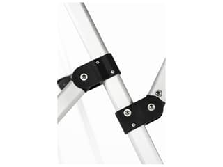 Frankford Aurora Custom Cantilever Fiberglass Brushed Silver 10 Foot Square Crank Lift Infinity Tilt Outdoor Patio Umbrella