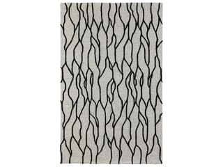 Feizy Enzo 8734F Black Taupe Hand-Tufted Area Rug