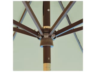 Galtech Quick Ship Aluminum 11 Foot Octagon Auto Tilt Crank Lift Outdoor Umbrella