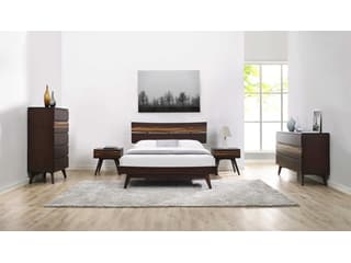 Greenington Azara 6-Drawers Brown Bamboo Wood Double Dresser