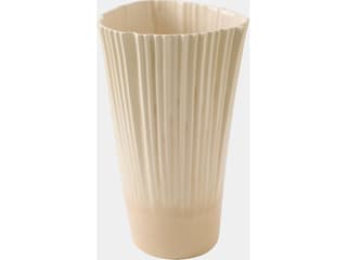 Lemieux et Cie Pleated Glazed Vase - Thumbnail 3
