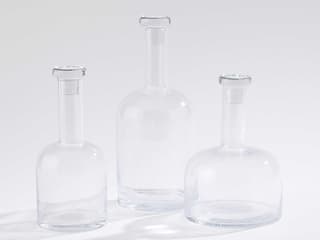 Global Views Necked Seeded Decanter