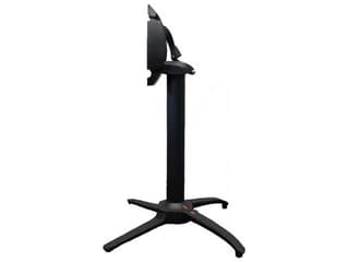 Grosfillex Quattro Aluminum Black Contact Terrace Dining Height Table Base