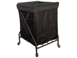 Grosfillex Sunset Sling Aluminum Solid Gray/Volcanic Black Towel Valet Single Unit