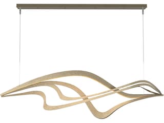 Hubbardton Forge Crossing Waves Linear Pendant Light - Thumbnail 3