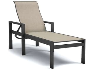 Homecrest Grace Sling Aluminum Adjustable Outdoor Chaise Lounge