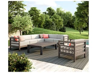 Homecrest Willow Cushion Left or Right Arm Lounge Chair