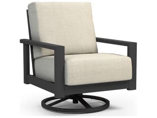 Homecrest Elements Cushion Aluminum Swivel Rocker Patio Lounge Chair
