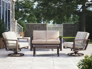 Homecrest Sutton Cushion Swivel Rocker Chat Chair