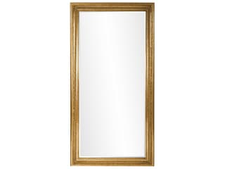 Howard Elliott Nancy Gold Rectangular Wall Mirror