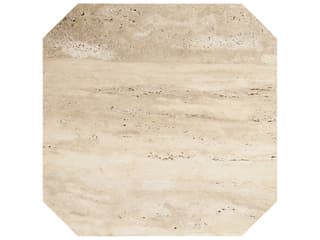 Hickory White Revival Square Stone Everett Cocktail Table