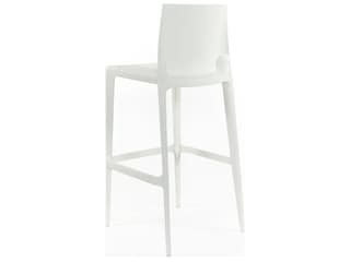 Heller Outdoor Bellini Light Grey Recycled Plastic Counter Stool - Pack of 2