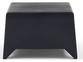 Heller MB5 Polyethylene Ottoman in Dark Grey