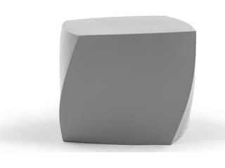 Heller Outdoor Gehry Left Twist cube - Silver