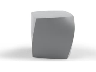 Heller Outdoor Gehry Left Twist cube - Silver