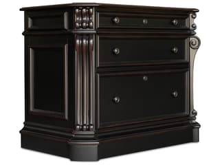 Hooker Furniture Telluride Black File Cabinet