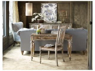 Hooker Furniture Chatelet Light Wood Brown Hardwood Writing Desk