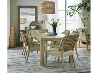 Hooker Furniture Surfrider Beige Upholstered Side Dining Chair