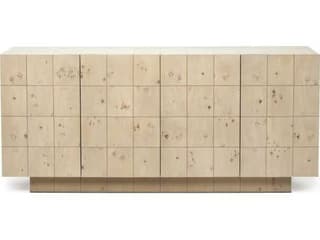 Interlude Home Raphael 72" Washed Taupe Media Console