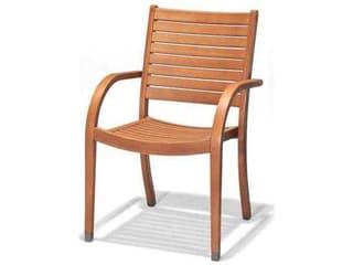 International Home Miami Amazonia Eucalyptus Rectangular Nine Piece Freeman Patio Dining Set