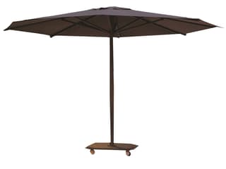 Jardinico JCP01 15 Foot Aluminum Centerpost Crank Lift Octagon Outdoor Umbrella
