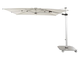 Jardinico JCP.3 11.5 Foot Aluminum Crank Lift Infinite Tilt Octagon Patio Umbrella