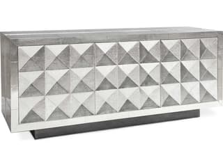 Talitha 70" Nickel Credenza Sideboard