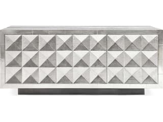 Jonathan Adler Talitha 70" Nickel Credenza Sideboard