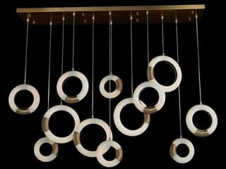 John Richard Bangela Brass Round Island Pendant