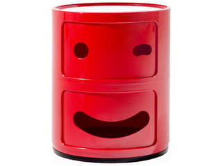 Kartell Outdoor Componibili Red Storage Rack