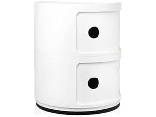 Kartell Outdoor Componibili White Storage Rack