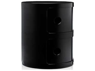 Kartell Outdoor Componibili Black Storage Rack