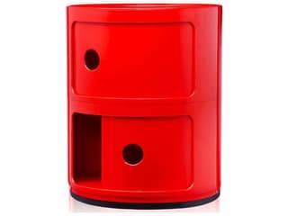 Kartell Outdoor Componibili Red Storage Rack