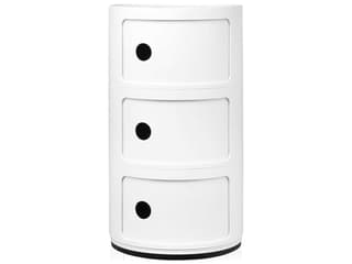 Kartell Outdoor Componibili White Storage Rack