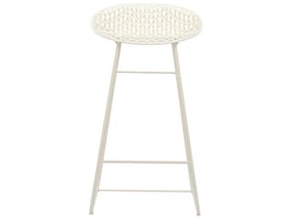 Kartell Outdoor Smatrik Steel White Counter Stool