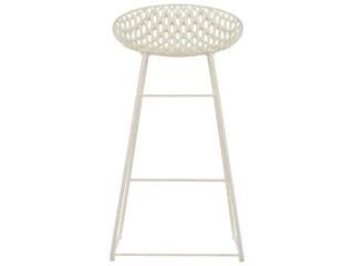 Kartell Outdoor Smatrik Steel White Counter Stool
