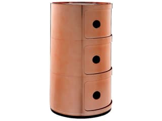 Kartell Outdoor Componibili Copper Storage Rack