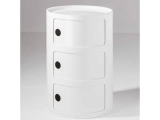 Componibili Big White File Cabinet