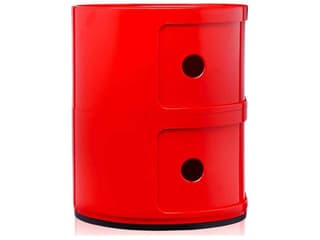 Kartell Componibili Red File Cabinet