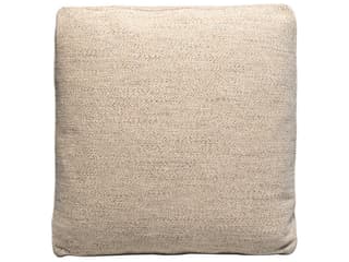 Largo Square Decorative Pillow in Sand Gubbio Fabric