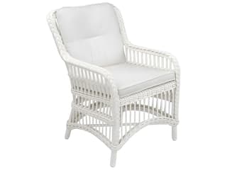 Kingsley Bate Chatham Wicker Dining Armchair - Thumbnail 2