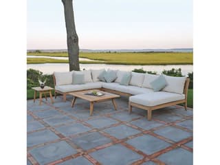 Kingsley Bate Ipanema Teak Corner Lounge Chair - Thumbnail 2