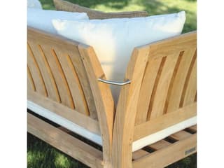 Kingsley Bate Special Order Ipanema Teak Cushion Lounge Bed