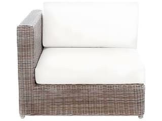 Kingsley Bate Sag Harbor Wicker Cushion Left/Right End Lounge Chair