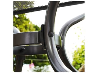 Kettler Pilano Steel Wrought Iron Gray 7 Piece Patio Dining Set