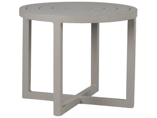 Contempo Aluminum Round Patio End Table