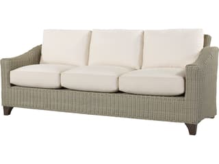 Requisite Wicker Outdoor Patio Sofa