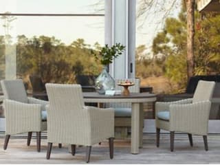 Lane Venture Requisite Wicker Outdoor Dining Set